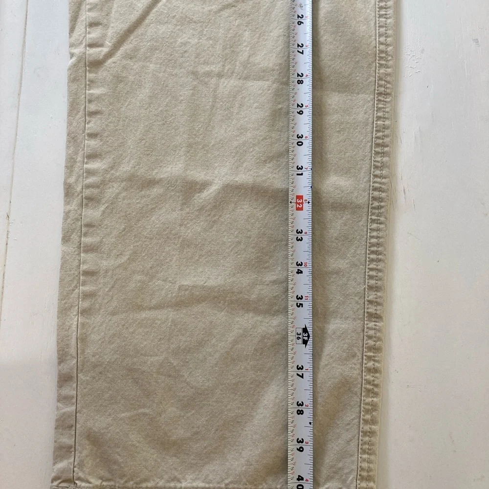 LL Bean Men’s Tropic Weight Khaki Comfort Size 35X30 Cotton Cargo